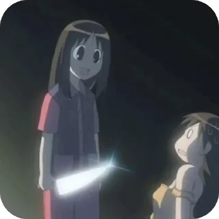Sticker from Brainrot Azumanga Daioh