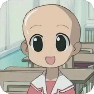 🥚 emoji Brainrot Azumanga Daioh Telegram sticker 16 of 72