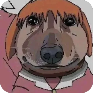 🐶 emoji Brainrot Azumanga Daioh Telegram sticker 17 of 72