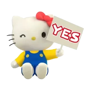 😉 emoji Hello kitty Telegram sticker 16 of 34