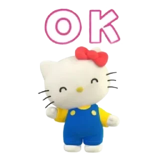 👌 emoji Hello kitty Telegram sticker 15 of 34