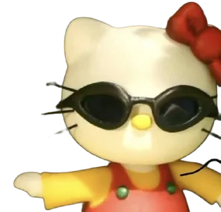 😎 emoji Hello kitty Telegram sticker 14 of 34