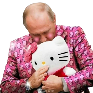 💋 emoji Hello kitty Telegram sticker 18 of 34