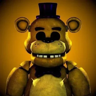 Sticker from БОЛЬШЕ ⇨ @CLOOBHUB ГОЛДЕН ФРЕДДИ GOLDEN FREDDY ТГ