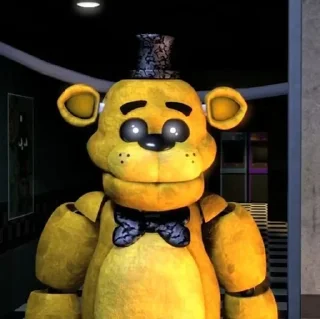 Sticker from БОЛЬШЕ ⇨ @CLOOBHUB ГОЛДЕН ФРЕДДИ GOLDEN FREDDY ТГ
