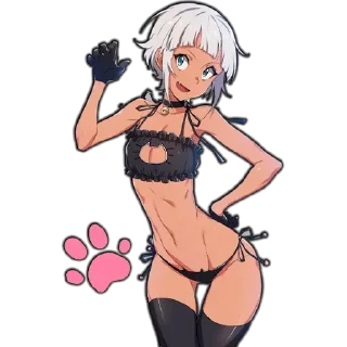 😺 emoji 💮 Аниме @Stikerhi_bot Telegram sticker 14 of 120