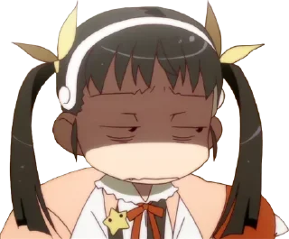 🙈 emoji 💮 Аниме @Stikerhi_bot Telegram sticker 8 of 120