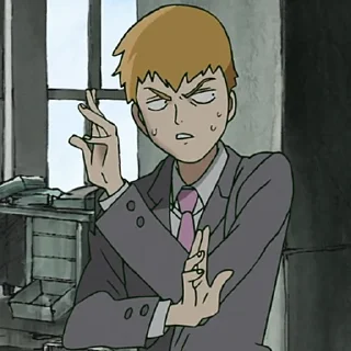 Sticker from Arataka Reigen by @diletantk0