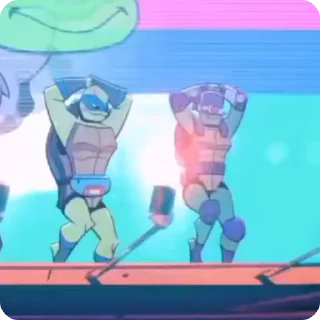 💃 emoji rottmnt gifs BY RAELYNKO Telegram sticker 16 of 50