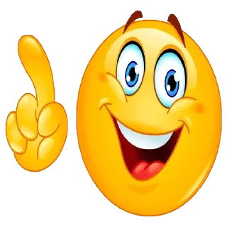 ☝️ emoji Смайлики @stickers104 Telegram sticker 9 of 85