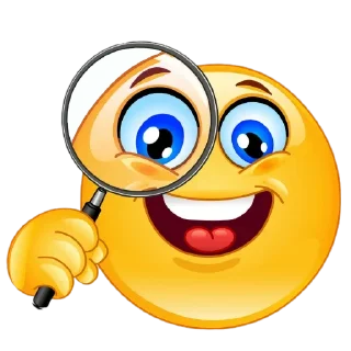 🔎 emoji Смайлики @stickers104 Telegram sticker 5 of 85