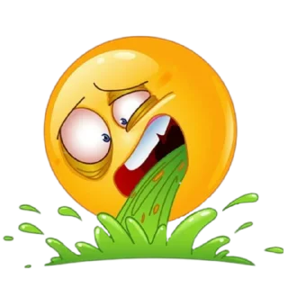 🤮 emoji Смайлики @stickers104 Telegram sticker 14 of 85