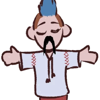 🤗 emoji Українізація || by vjlls Telegram sticker 4 of 30