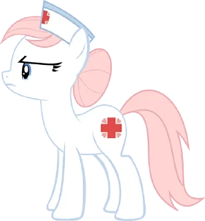 😠 emoji @mlpstickers Nurse Redheart pack Telegram sticker 14 of 20