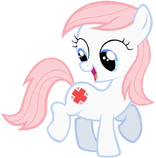 Sticker from @mlpstickers Nurse Redheart pack