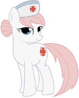 🙂 emoji @mlpstickers Nurse Redheart pack Telegram sticker 11 of 20