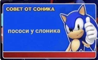 🙊 emoji совет от Соника @momoqaymok Telegram sticker 2 of 36