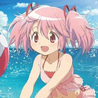 Sticker from Madoka Magica @kiwiys