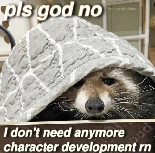 Sticker from 🦝 Racoon life 🦝