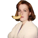 Sticker from Dana Scully