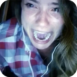😰 emoji Картинки тик ток Telegram sticker 12 of 89