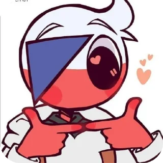 🇨🇿 emoji 👉👈 countryhuman :: @Artikon_123321 Telegram sticker 9 of 18