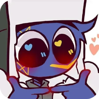 🇨🇼 emoji 👉👈 countryhuman :: @Artikon_123321 Telegram sticker 12 of 18