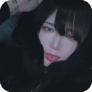 🤩 emoji SHIZUKI🤍@zolpidem69 @TgEmodziBot Telegram sticker 17 of 45
