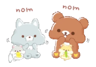 🐻 emoji для @ivandirokol от @nyakwii Telegram sticker 5 of 8