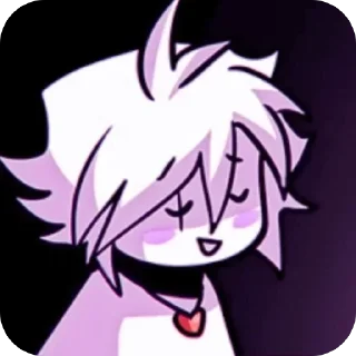 🫥 emoji ☾XChara☾ от @PomounayaBlad Telegram sticker 3 of 95