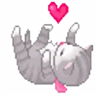 🐱 emoji Cute stickers for Elvira ♡ Telegram sticker 6 of 91
