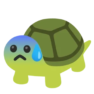 🌟 emoji Черепашки Telegram sticker 10 of 27