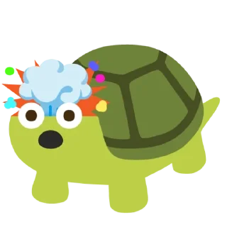 🌟 emoji Черепашки Telegram sticker 11 of 27