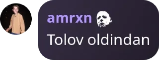 🧍‍♂️ emoji Узум Чатча 💬 pack by @QuotLyBot Telegram sticker 12 of 55
