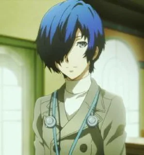 🙂 emoji Makoto Yuki/Minato Arisato Telegram sticker 13 of 76