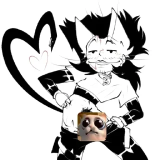 Sticker from @snowballartist230 Снежок