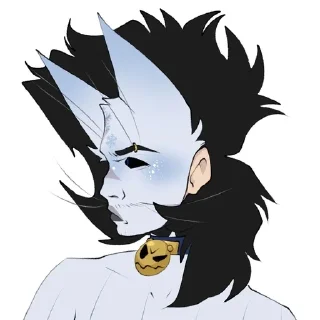 Sticker from @snowballartist230 Снежок