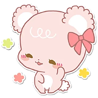 😊 emoji Sweet Sugar Cubs (@TgSticker) Telegram sticker 9 of 46