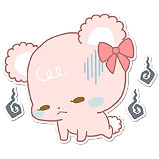 😓 emoji Sweet Sugar Cubs (@TgSticker) Telegram sticker 20 of 46