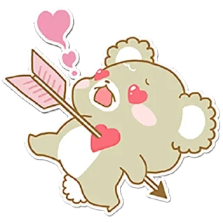 😍 emoji Sweet Sugar Cubs (@TgSticker) Telegram sticker 5 of 46