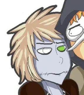🤩 emoji Frankie @AinitiArt @TgEmodziBot Telegram sticker 6 of 74