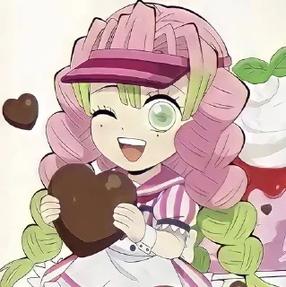 Sticker from 「 Mitsuri Kanroji.  :: Kny