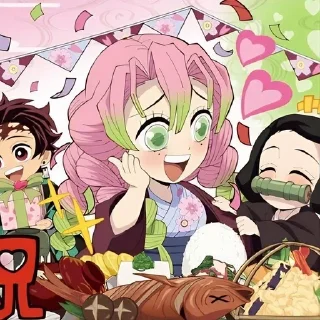 Sticker from 「 Mitsuri Kanroji.  :: Kny