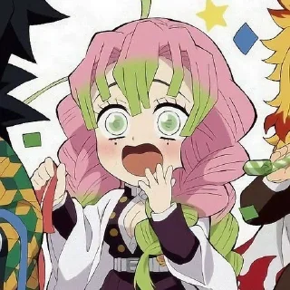 Sticker from 「 Mitsuri Kanroji.  :: Kny