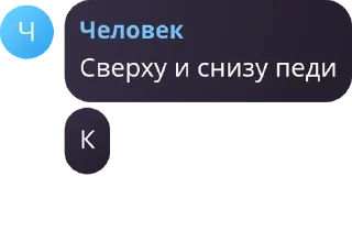 Sticker from Стикеры человека