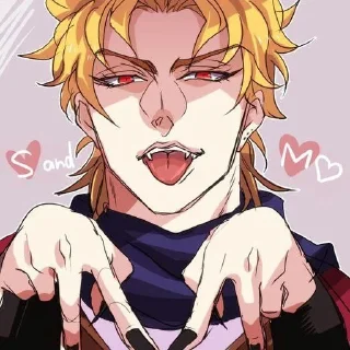 💖 emoji .:Dio:. Telegram sticker 13 of 40