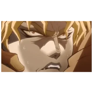 😰 emoji .:Dio:. Telegram sticker 8 of 40