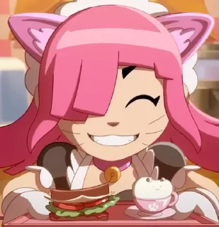 🌟 emoji Pinku Pawlette by @mescariie Telegram sticker 4 of 35