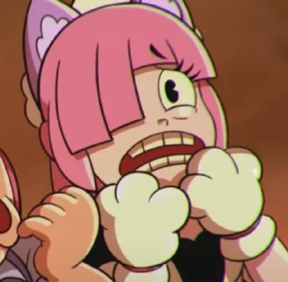 🌟 emoji Pinku Pawlette by @mescariie Telegram sticker 14 of 35