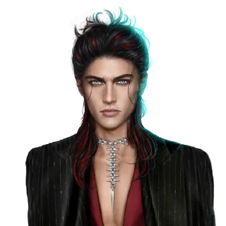 😒 emoji Астарот :: от @narcxiss Telegram sticker 23 of 29